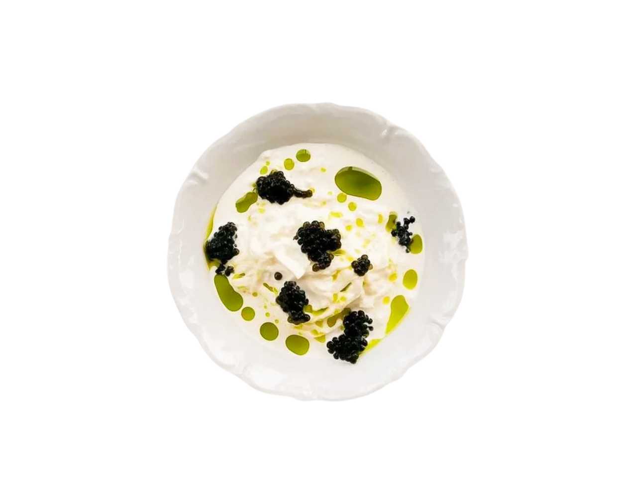 Страчетелла з ікрою