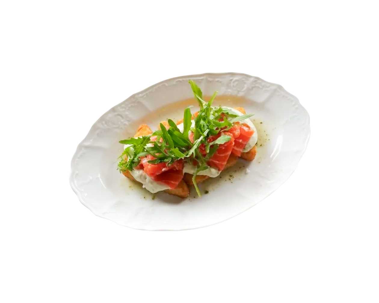 Хешбраун з лососем