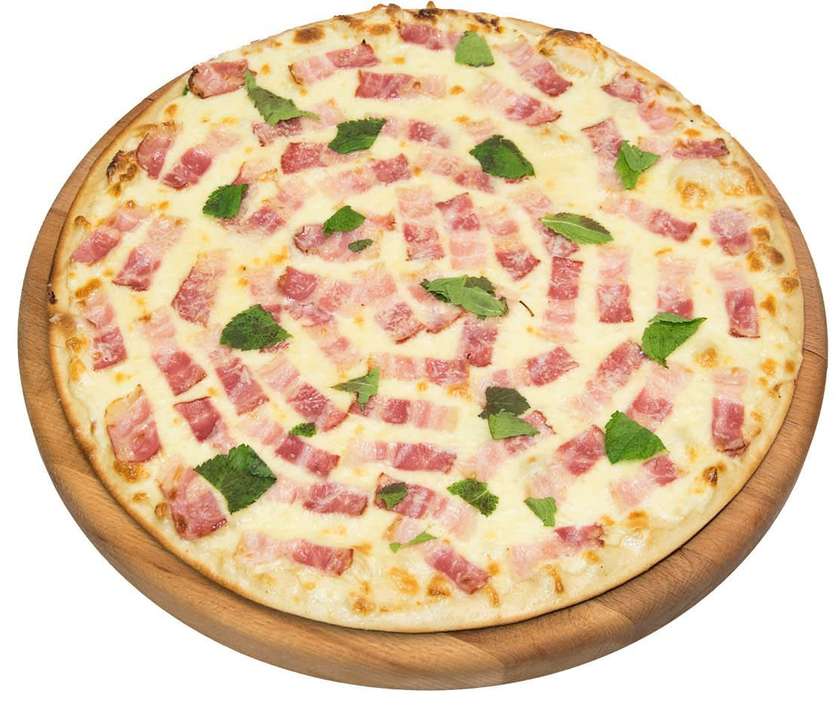 Pizza Carbonara Rotundă Ø 36cm