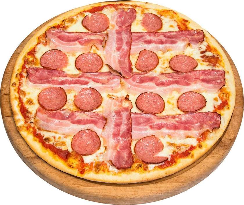 Pizza Barbeque Rotundă Ø 36cm