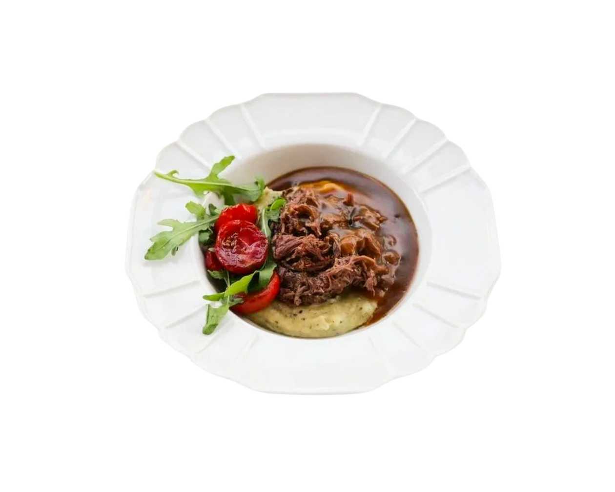 Щока з трюфельним пюре