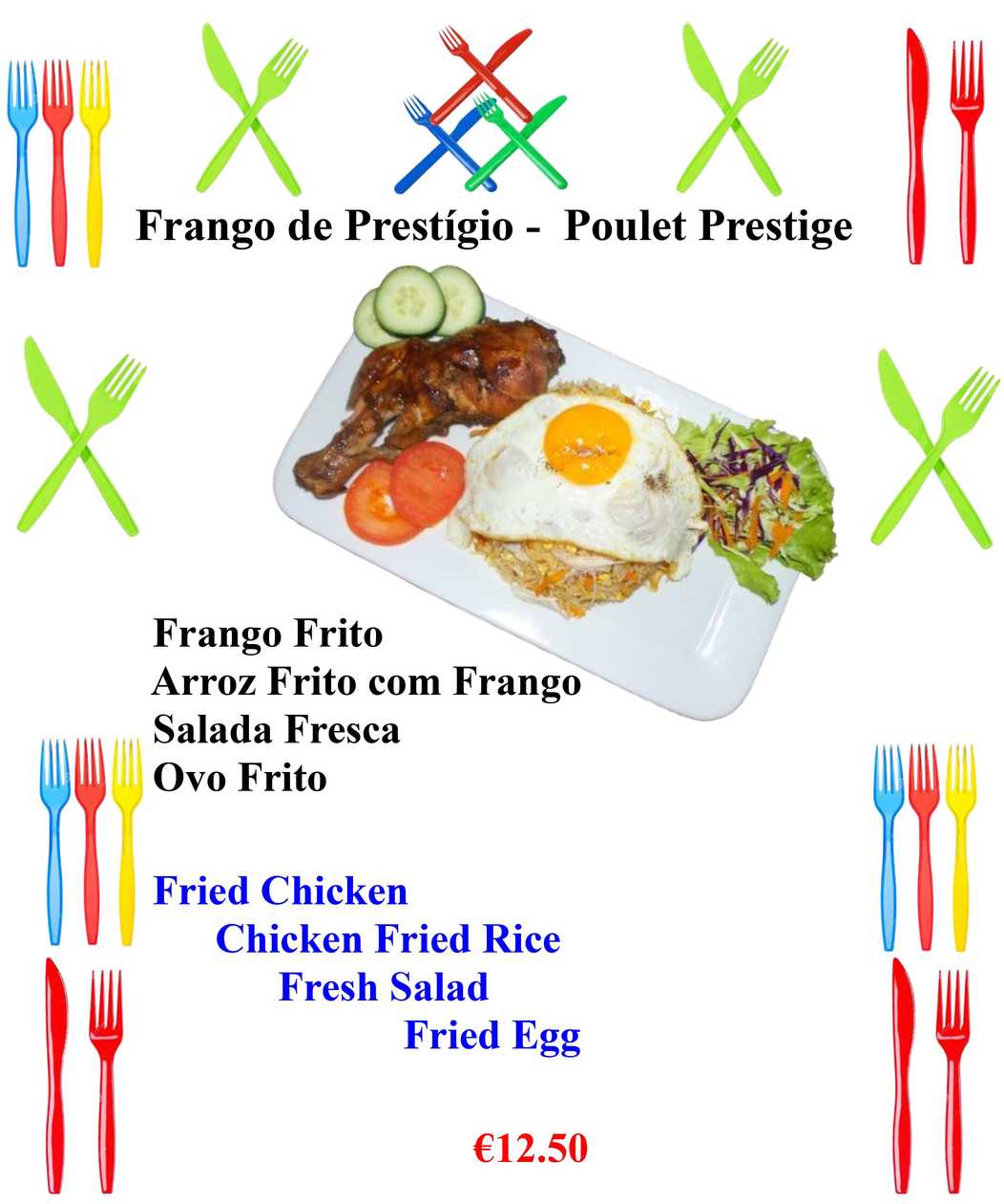 Fried Chicken, Chicken Fried Rice