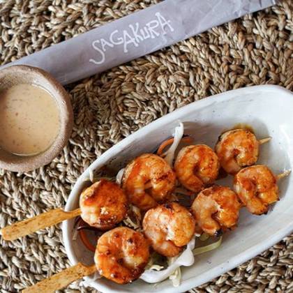 Shrimp Yakitori