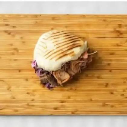 Kebab bułka samo mięso