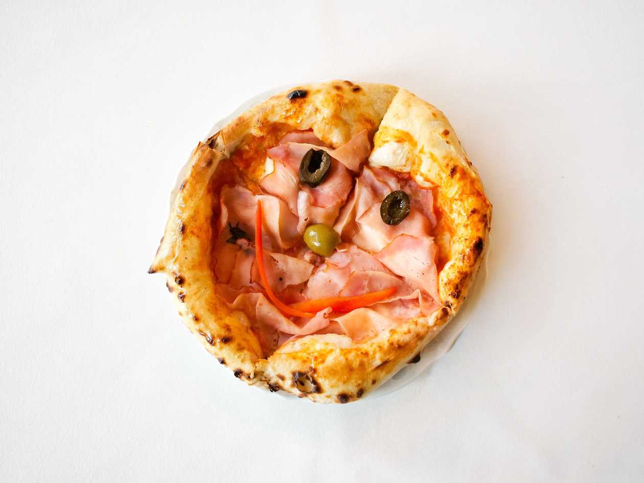 Margherita Pizza with Ham