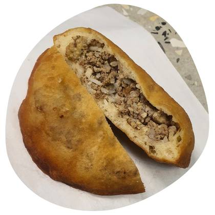 🥩 Пирожок с мясом и рисом