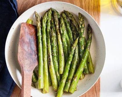 Sauteed asparagus