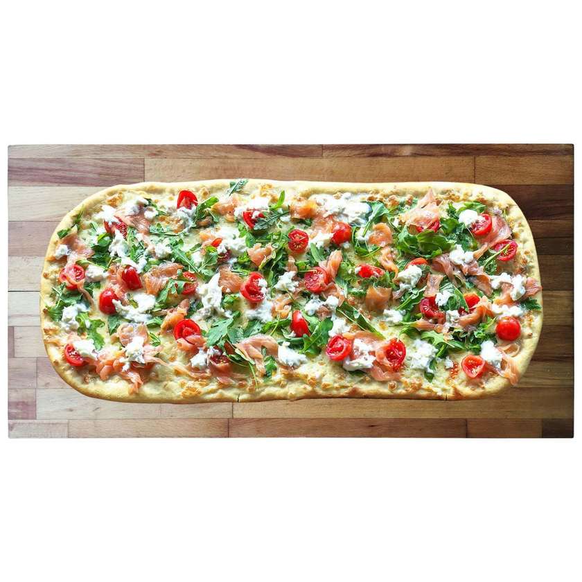 Pizza Salmone la Metru