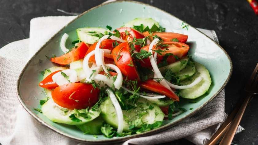 Cucumber & Tomato Salad
