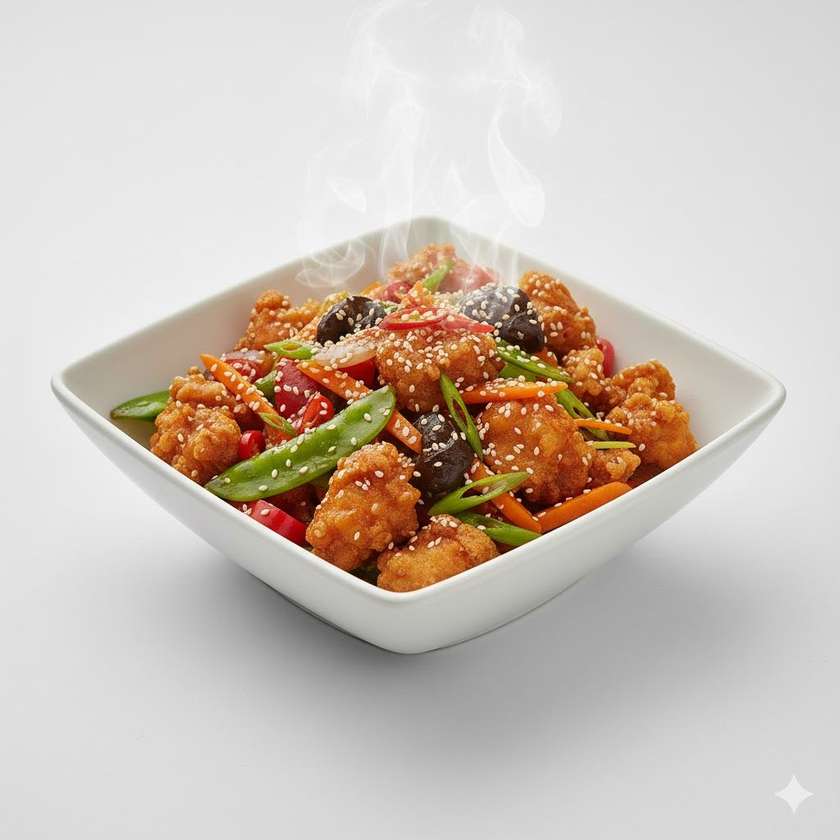 56A. Opražené kurča „Sto kvetov “