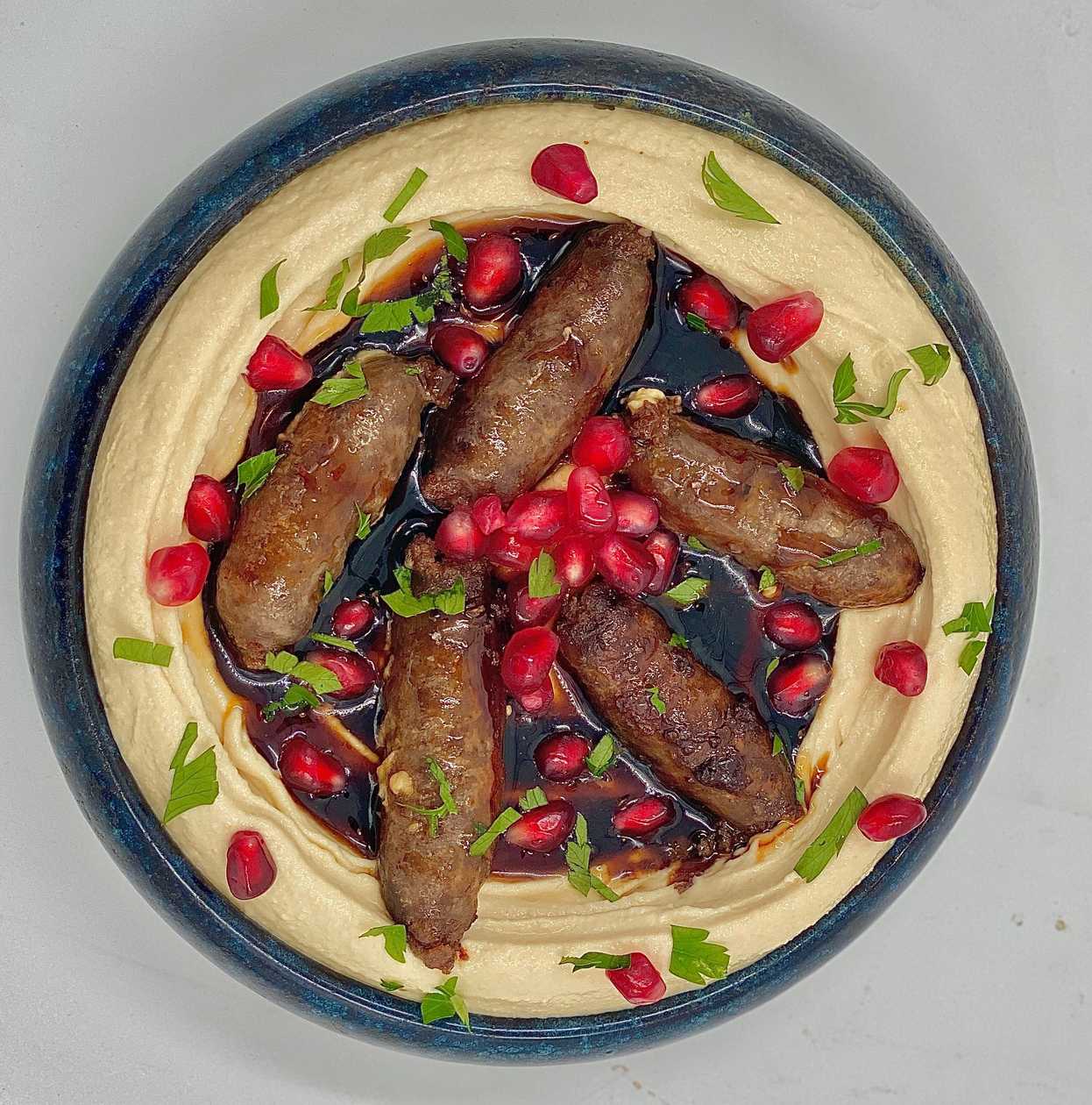 MEZZE HUMMUS MAKANEK Beef 180g