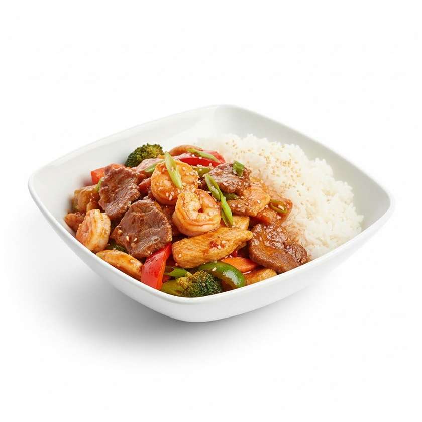 Osm pikantních pokladů, rýže