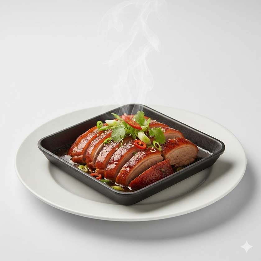 S7. Kačica na železnej platni