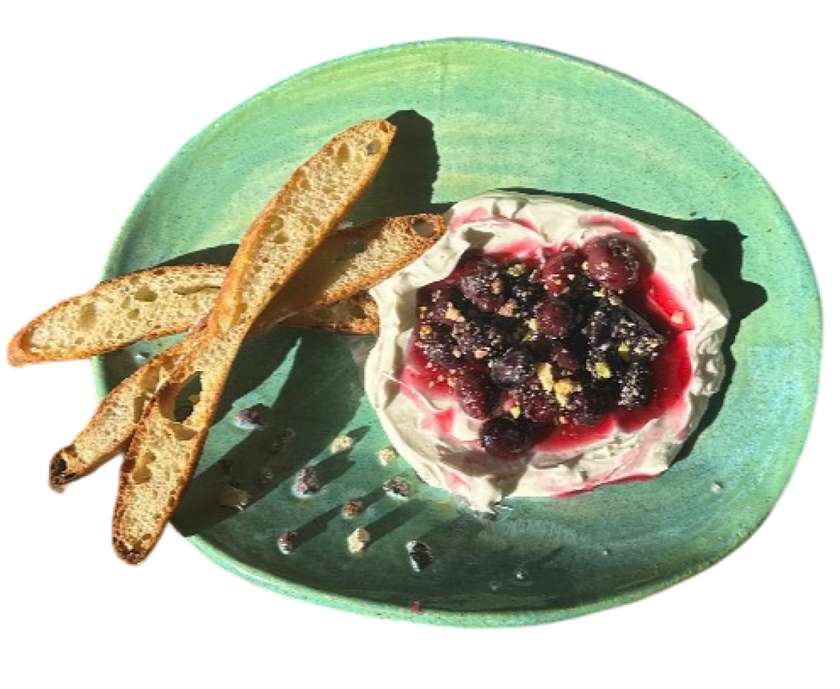 Закуска з лабне та карамелізованим виноградом (210 г)