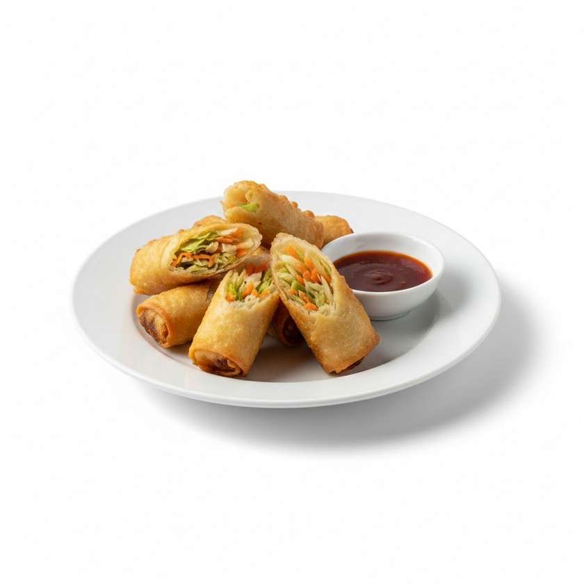 2. Vyprážané zeleninové závitky