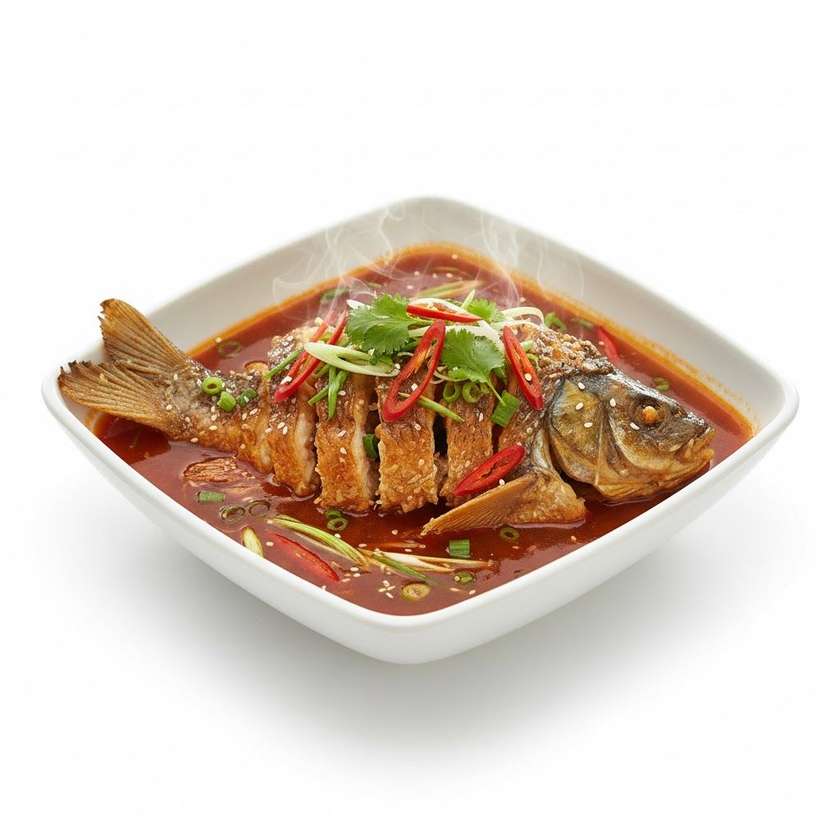 74A Kapor s omáčkou na spôsob „Chung-šao“