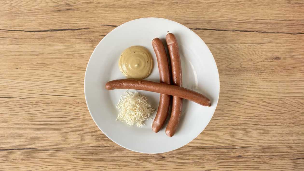 Vídeňské párky s křenem a domácí hořčicí