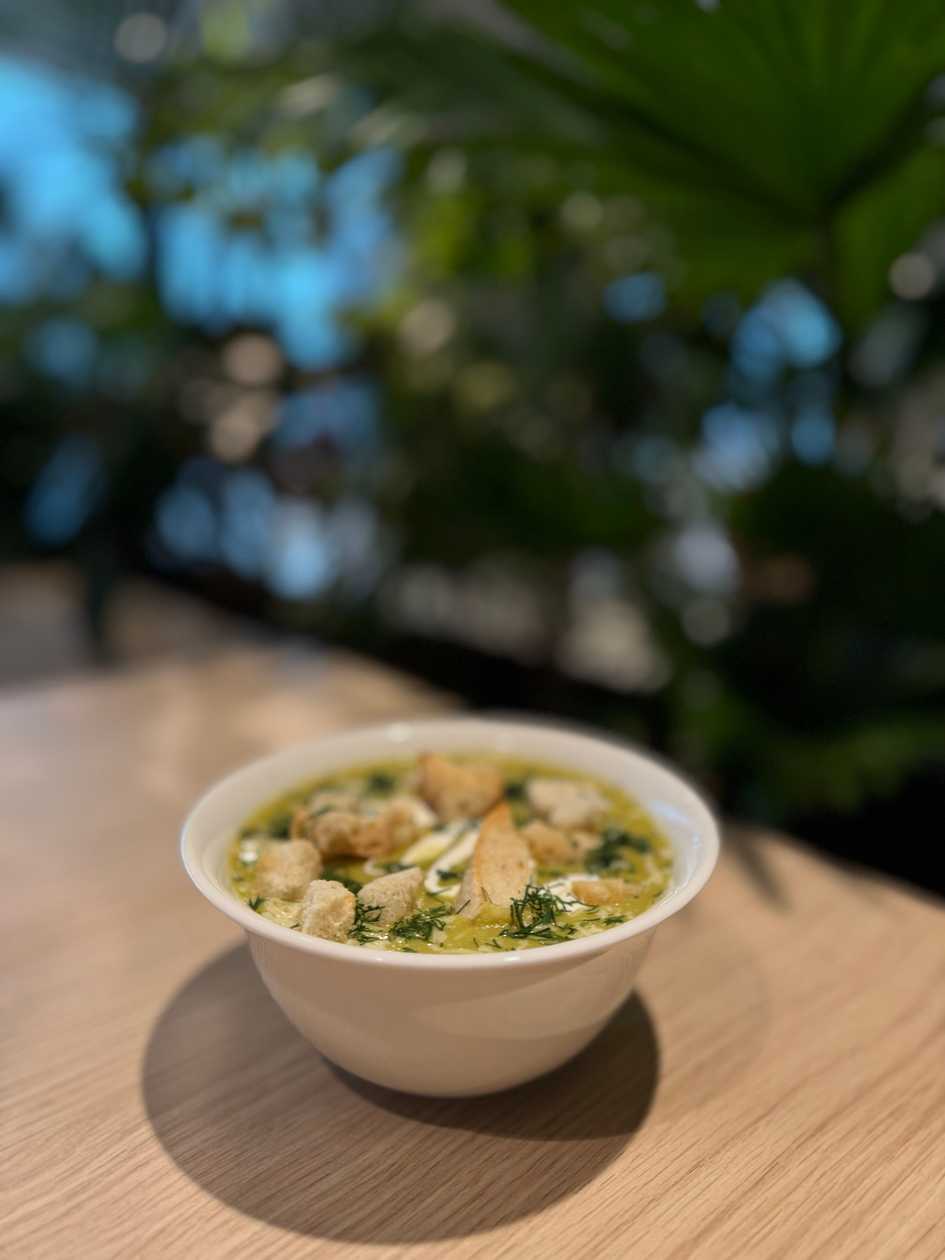 Puķkāpostu krēmzupa