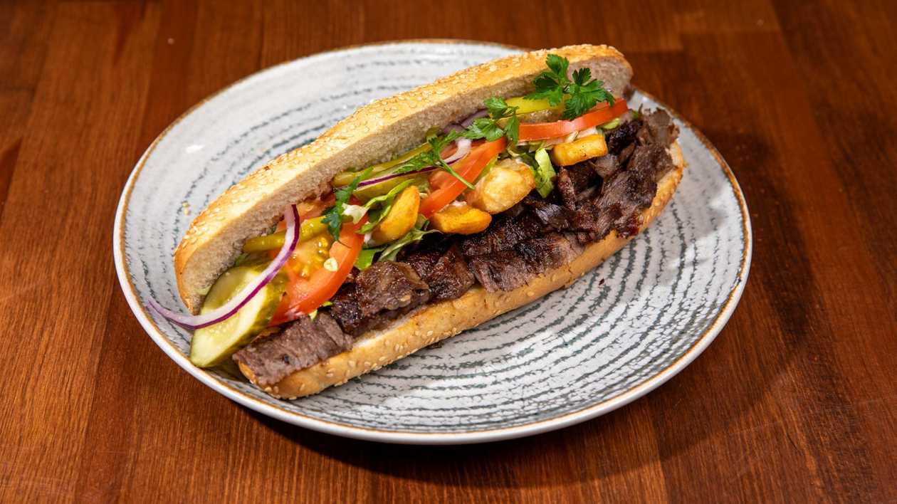 Baguette cu vita si berbecut