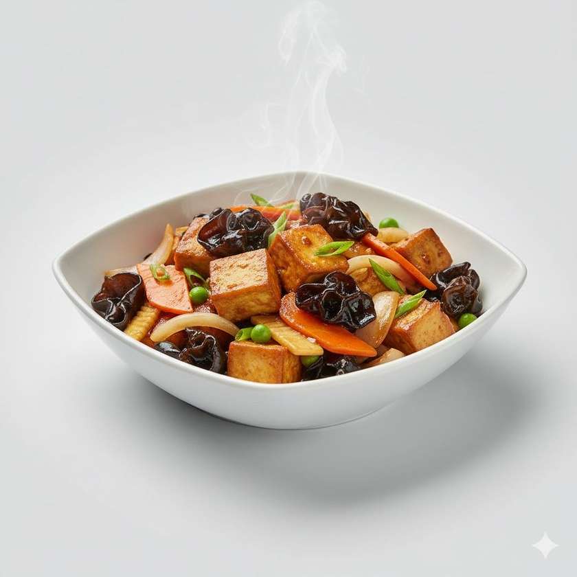 108A. Tofu s čiernymi čínskymi hubami