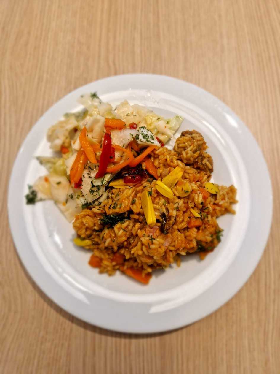 Plovs ar tītara gaļu