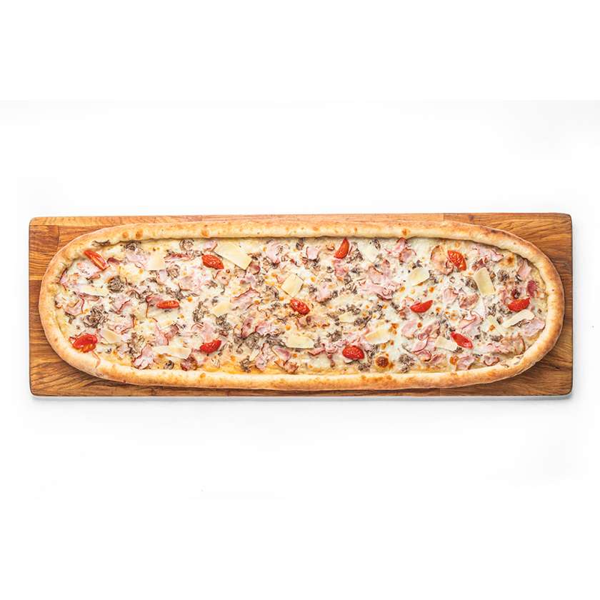 Піца Карбонара метрова (1200г)