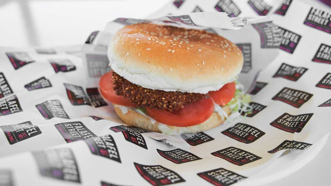 Falafel Burger (vegan friendly)