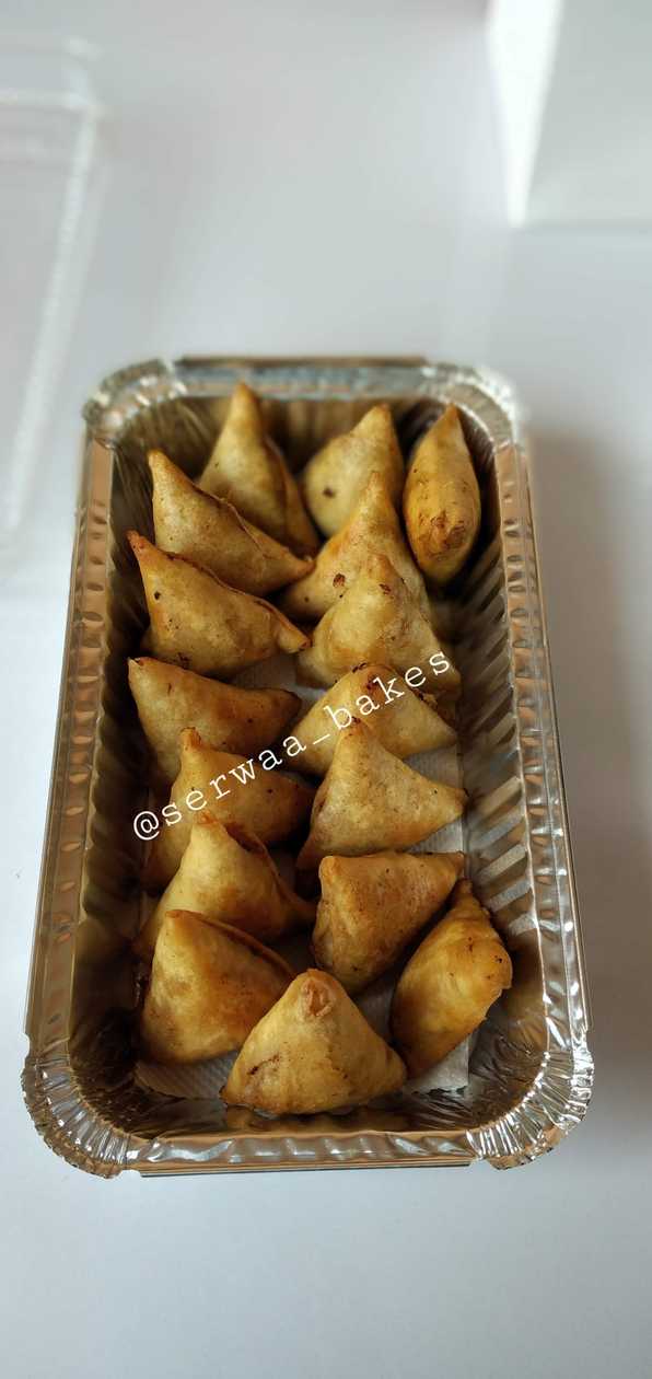 5pcs of Fried Samosa