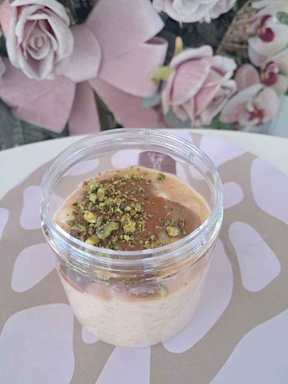 Traditional Rizogalo with Cinammon