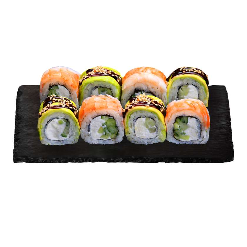 Філа класична з креветкою та авокадо (240г)