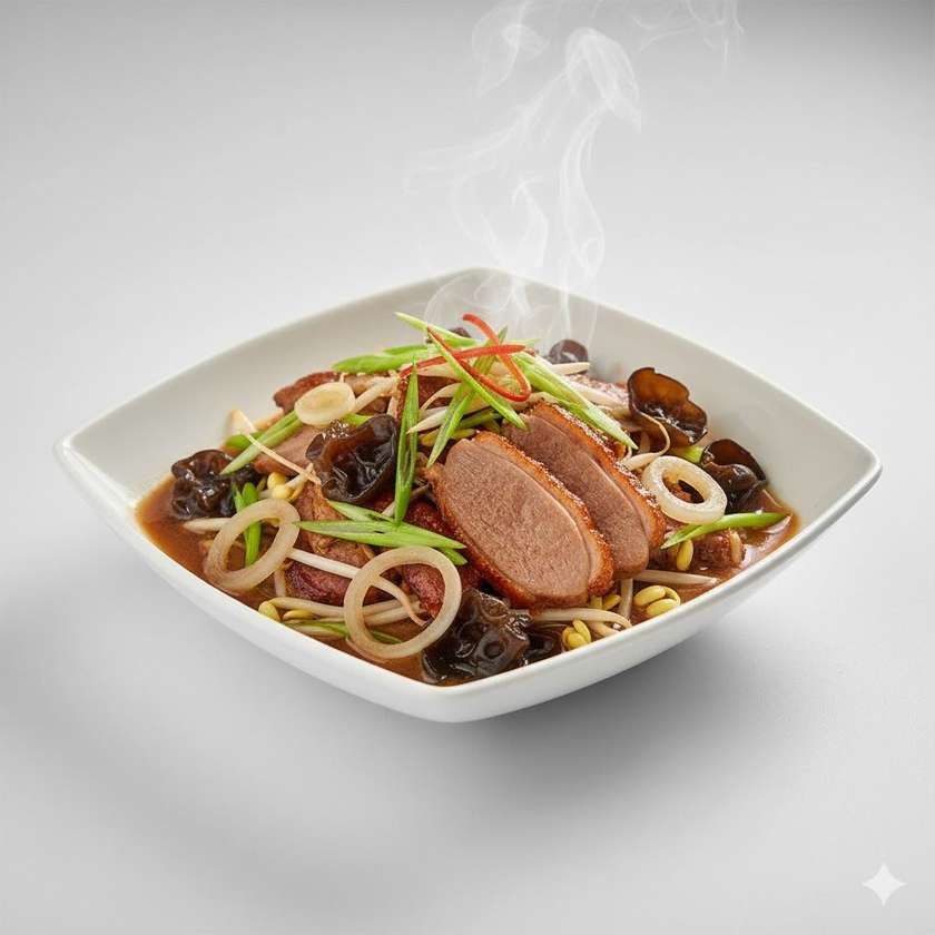 69A. Dusená pekingská kačica