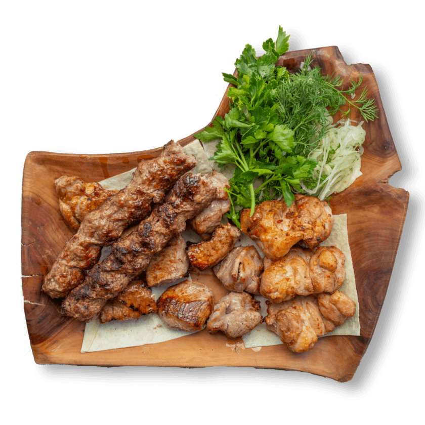 Асорті шашликів (800/45/185/100 г)