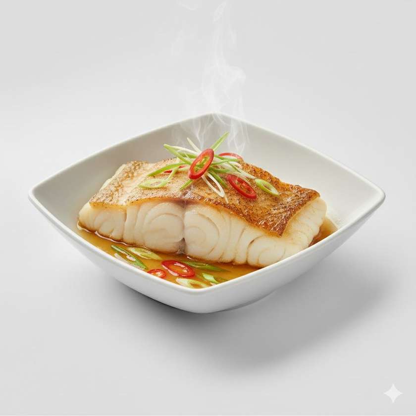 79.Morská treska na prírodný spôsob