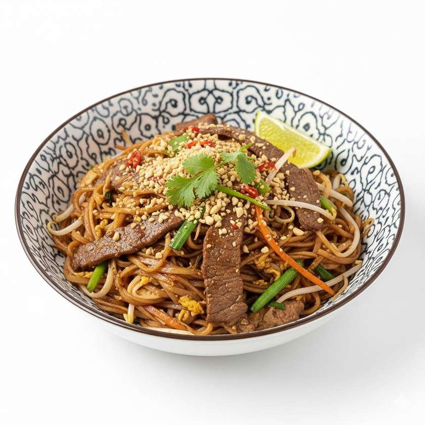 163. Pad Thai s hovězím