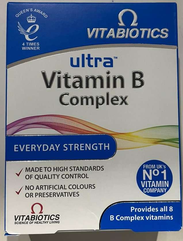 Ultra Vitamin B Complex Tab 60's