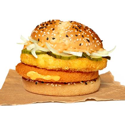 Santa's Veggie Burger 225g Vegetarian Sandwich