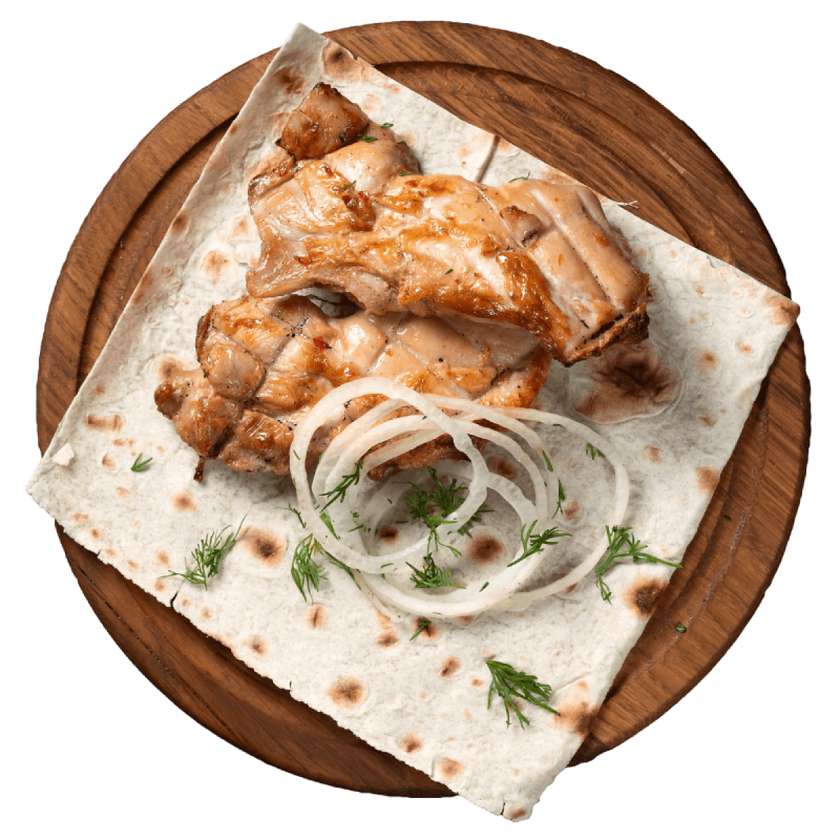 Шашлик із філе курячого стегна (150 г)