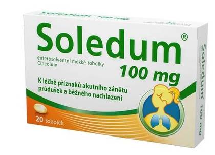 SOLEDUM 100 mg 20 capsules