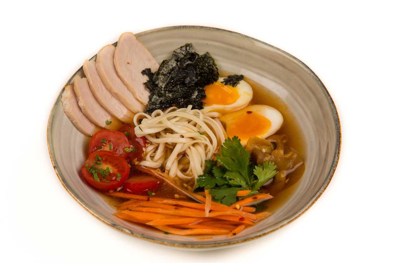 Ramen with chicken