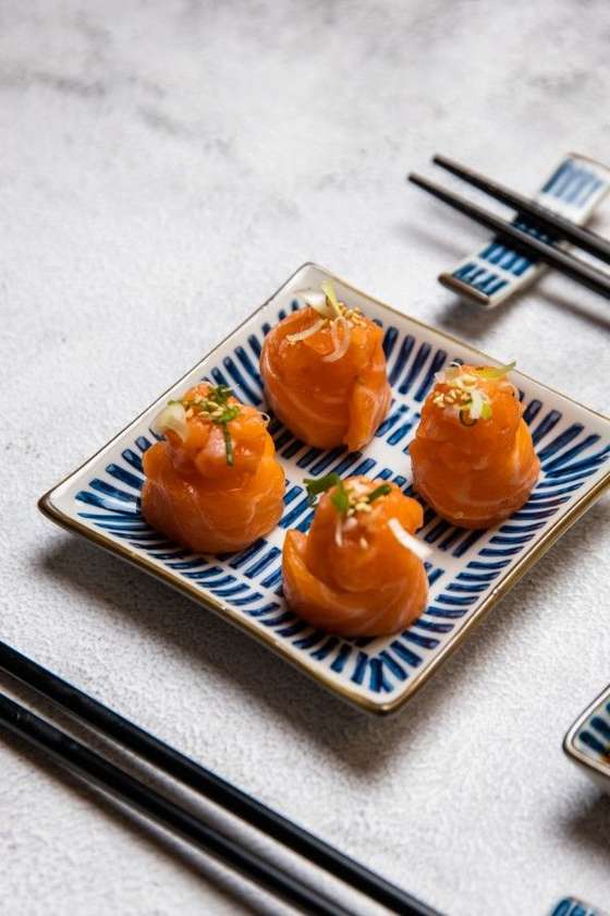 Gunkans de Salmão 4 Peças