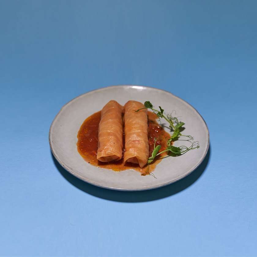Stuffed Cabbage Rolls in Tomato Sauce (2 pcs)