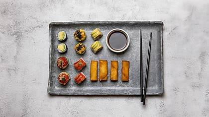 Menu Almoço Veggie com Crepes