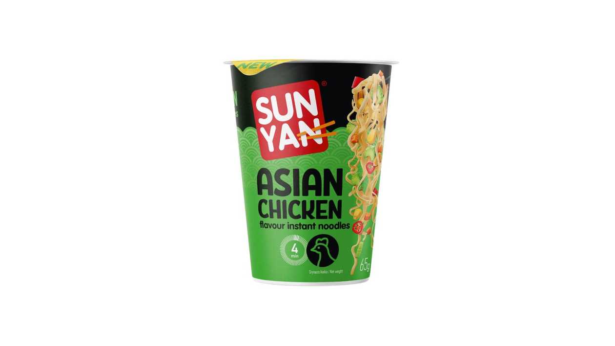 SunYan noodles Asian chicken 65g