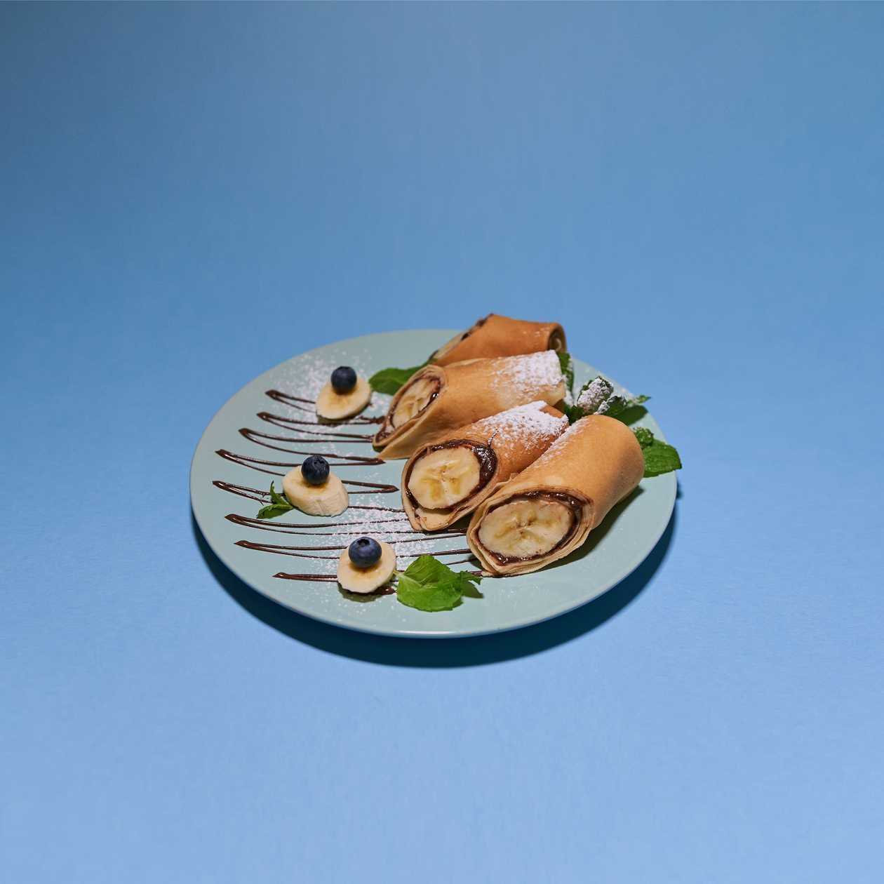Pancakes with Chocolate and Banana (2 pcs.)