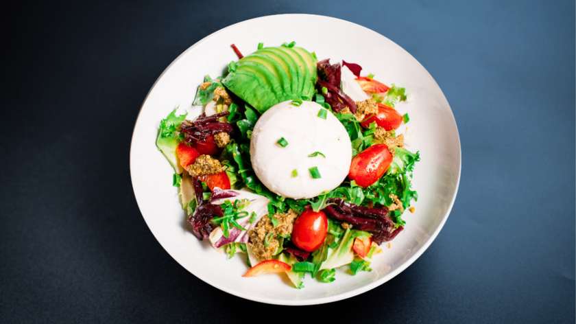 Burrata Caprese (xmass promo)