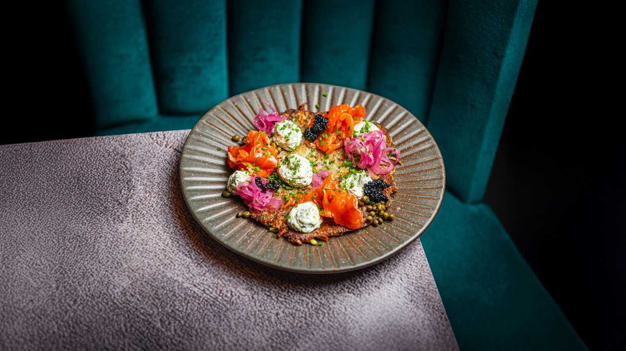 Kartulipannkook soolaforelliga