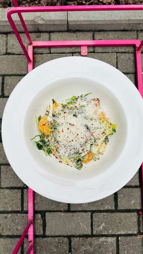 Великий салат з креветками