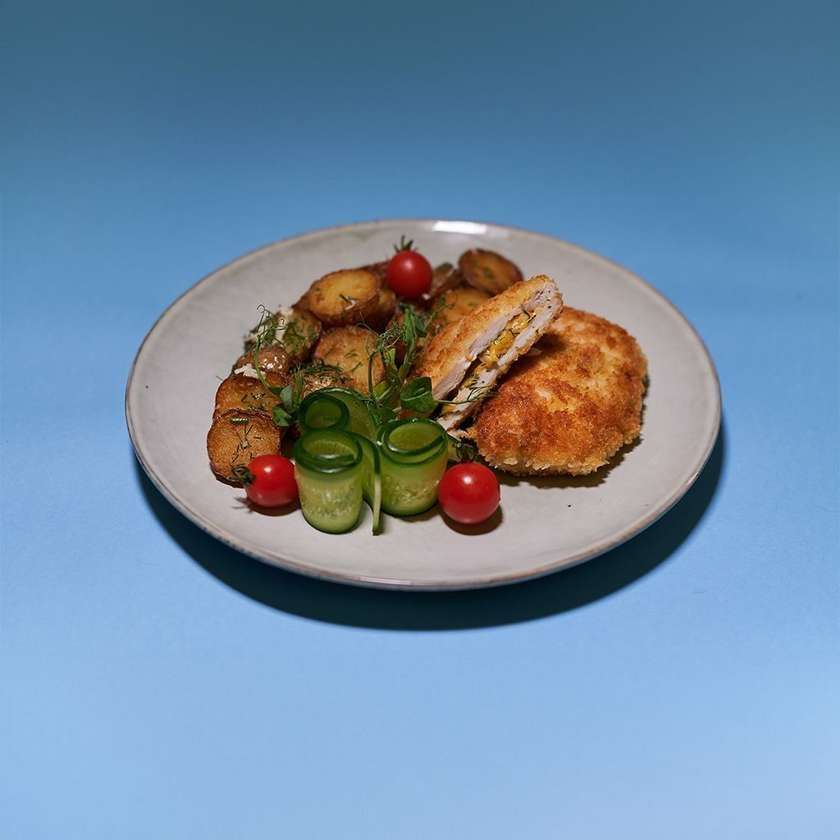 Homemade Cutlet with Choice of Side