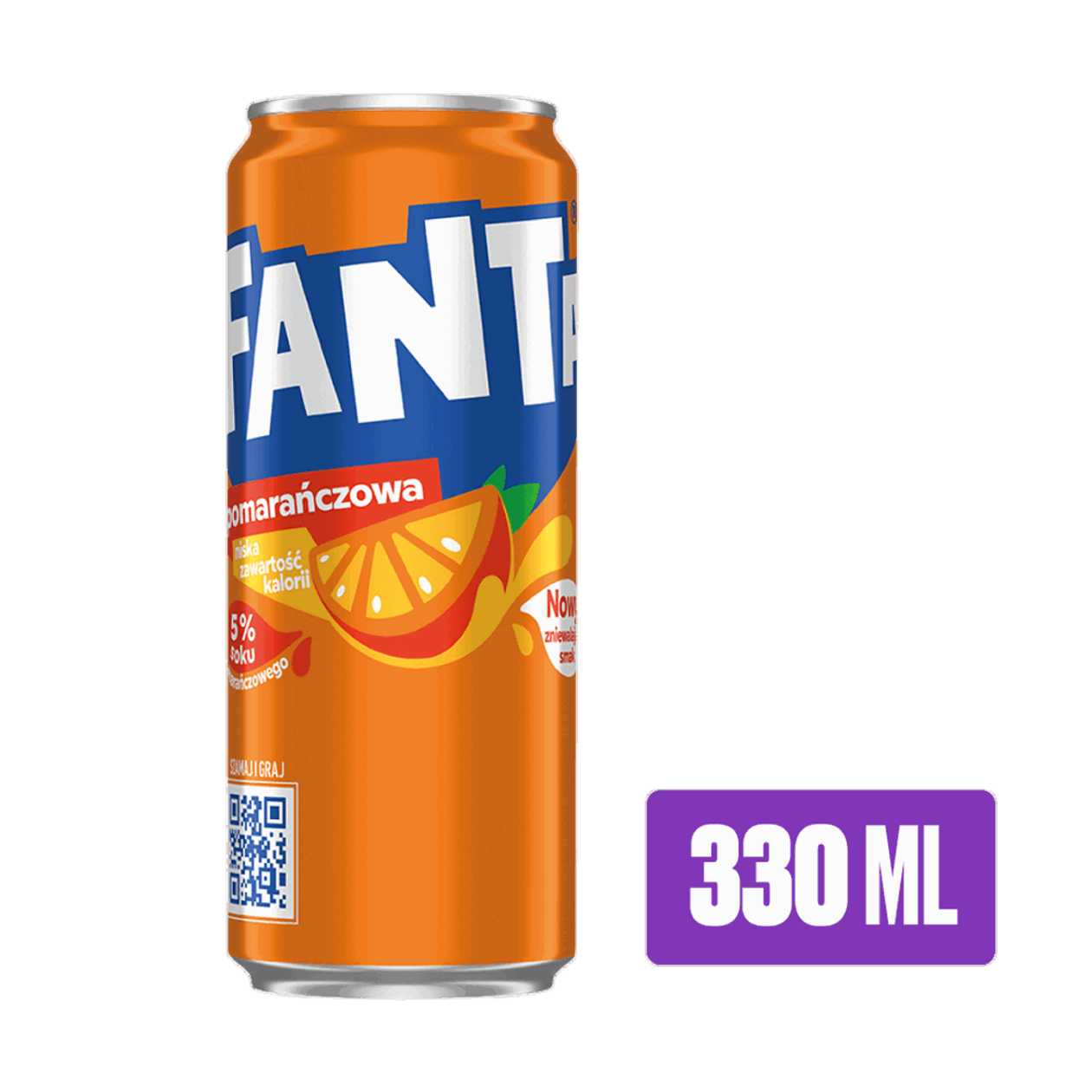 Fanta carbonated drink 330ml