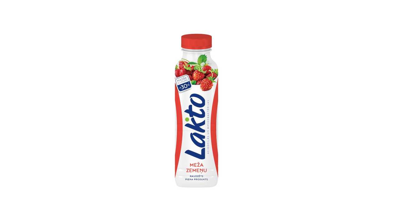 Lakto wild strawberry drink yogurt 450g